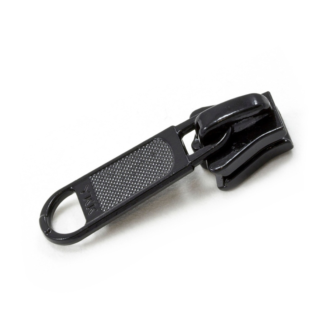 YKK® VISLON® #5 Deslizador Metálico Negro