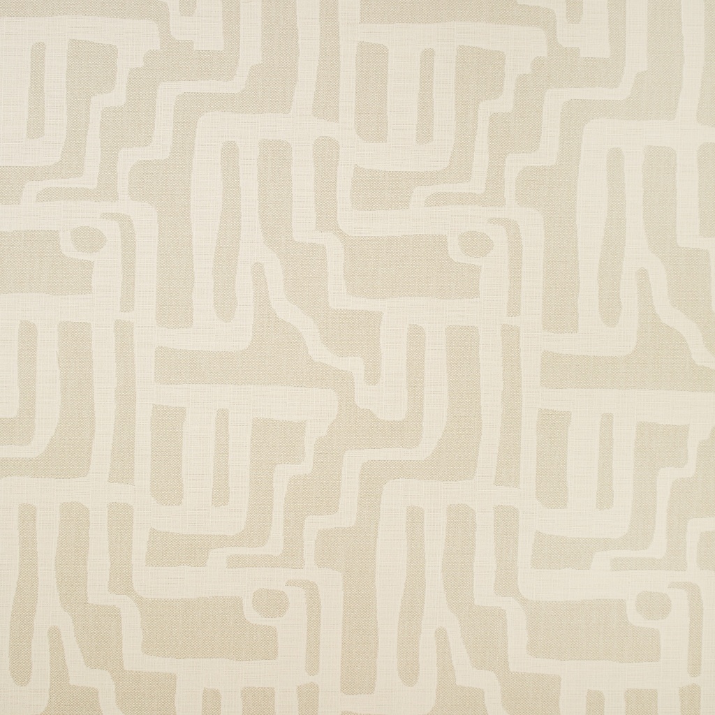 [741418] Sunbrella Fusion 54" 146225-0001 Escher Alabaster