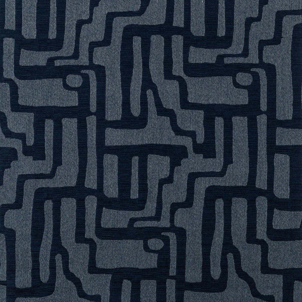 [741420] Sunbrella Fusion 54" 146225-0003 Escher Indigo