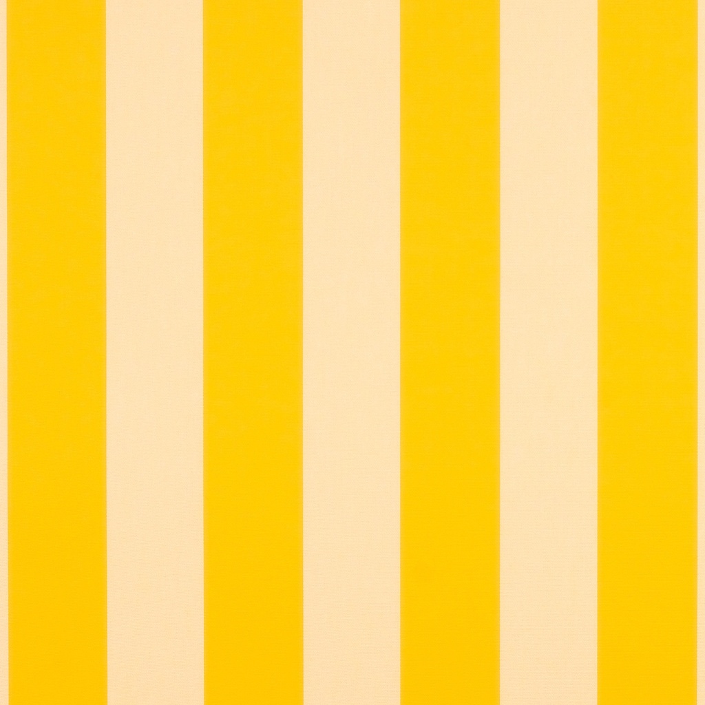 [874702] Sunbrella 46" 5702-0000 Beaufort  Yellow/White 6-Bar